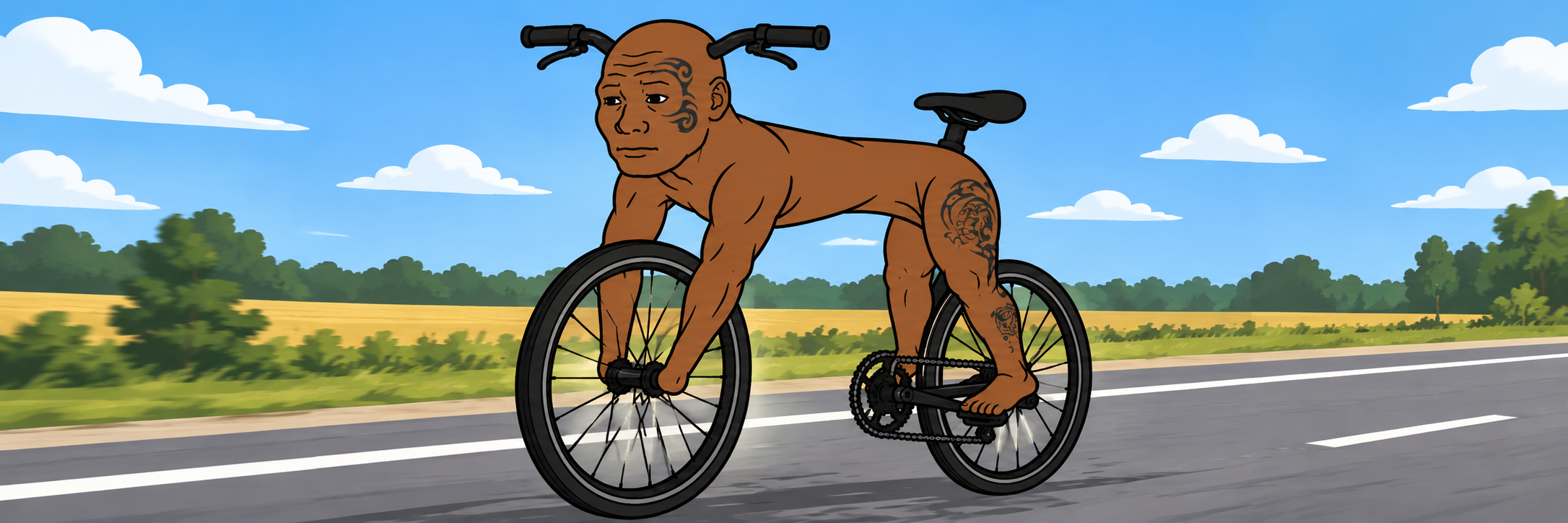 WOJAKTYSON road banner